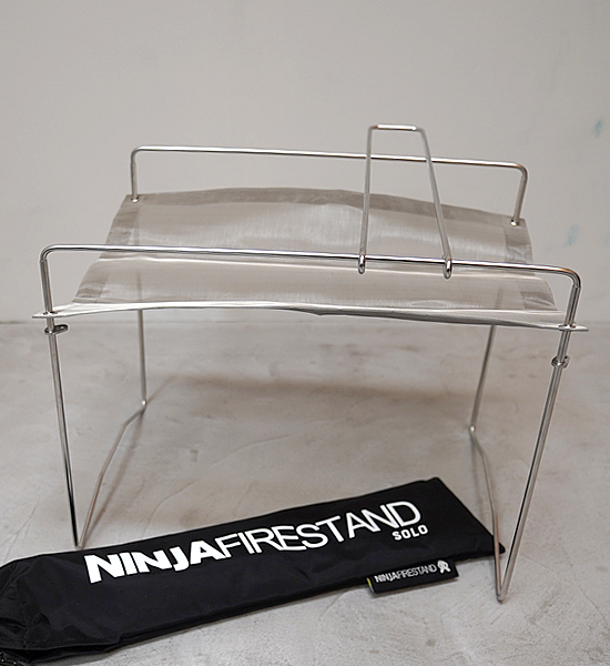 【PaaGo WORKS】パーゴワークス Ninja Firestand Solo "Silver"