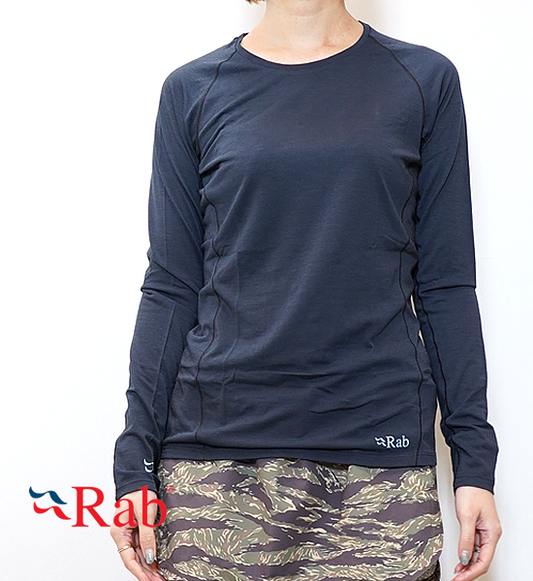 【Rab】ラブ women's Forge LS Tee "2Color" ※ネコポス可