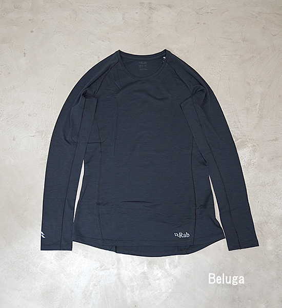 【Rab】ラブ women's Forge LS Tee "2Color" ※ネコポス可