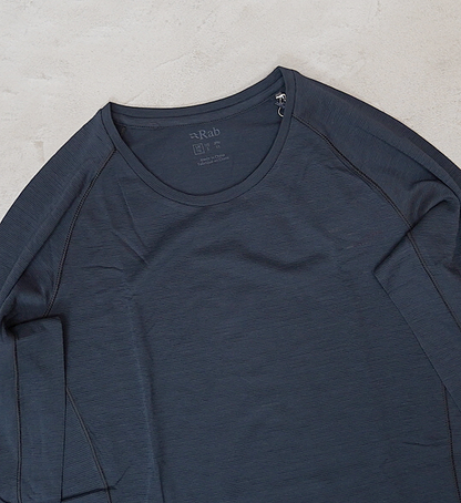 【Rab】ラブ women's Forge LS Tee "2Color" ※ネコポス可