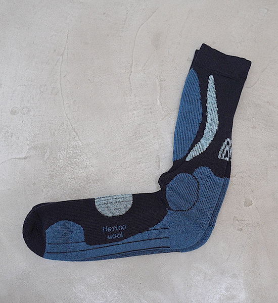 【ACLIMA】アクリマ X-Country Sock "Navy Blazer×Blue Sapphire&#160;" ※ネコポス可