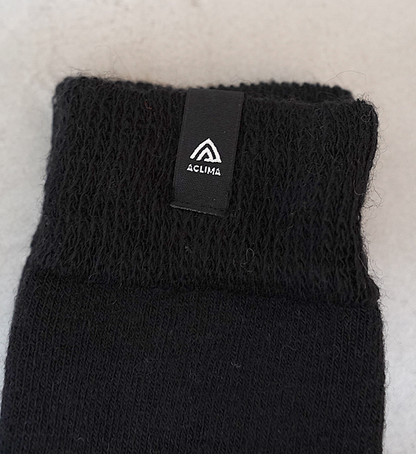 【ACLIMA】アクリマ Warmwool Short Socks "Jet Black" ※ネコポス可