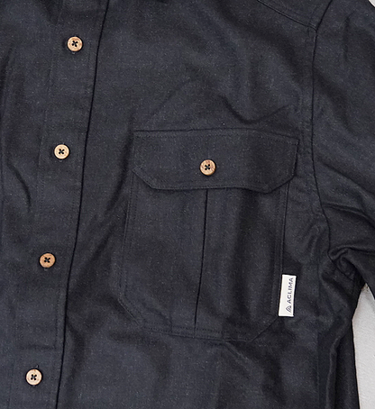 【ACLIMA】アクリマ men's Leisurewool Reborn Wool Shirt "2Color"