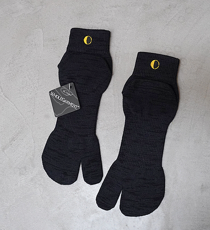 【STRIDE】ストライド Yubi Socks Luna "Black" ※ネコポス可