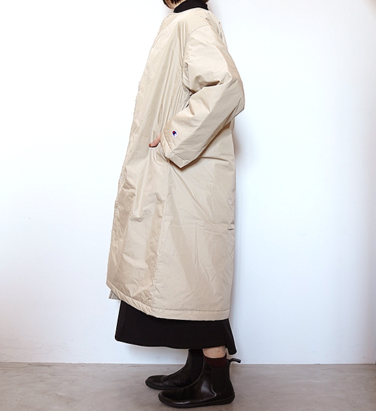 ★30%off【Champion】チャンピオン Long Coat "Sand Beige"