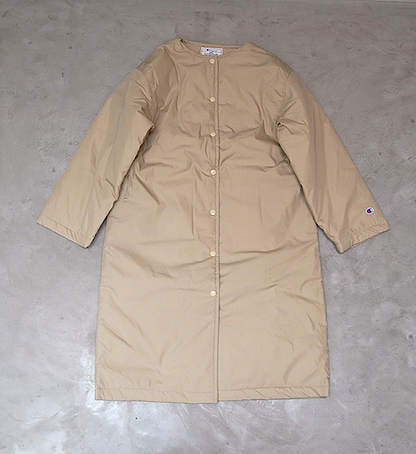 ★30%off【Champion】チャンピオン Long Coat "Sand Beige"