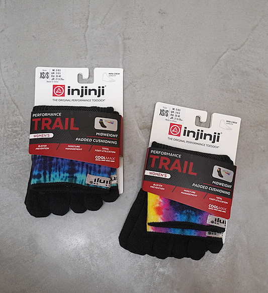 【injinji】インジンジ Outdoor Spectrum Trail Midweight Mini-Crew "2Color" ※ネコポス可