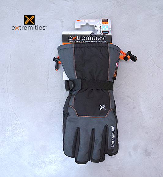 【extremities】エクストリミティーズ Torres Peak Glove "Gray×Black"