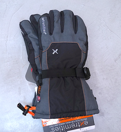 【extremities】エクストリミティーズ Torres Peak Glove "Gray×Black"