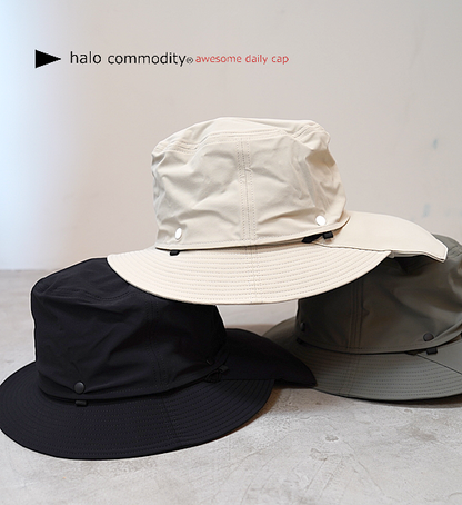 【halo commodity】ハロコモディティ Peaks Net Hat "3Color"