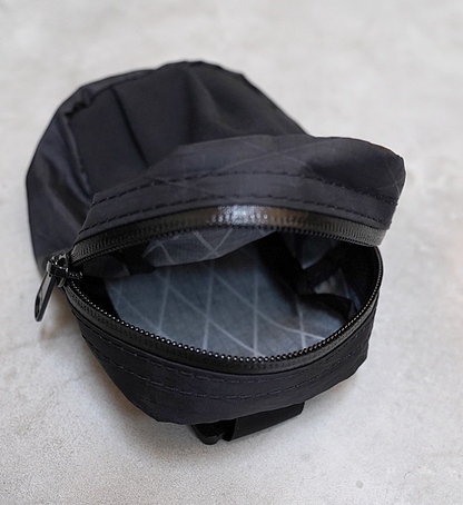 【ULA-Ultralight Adventure Equipment】ウルトラライトアドベンチャーイクイップメント Shoulder Strap Pocket "Black" ※ネコポス可