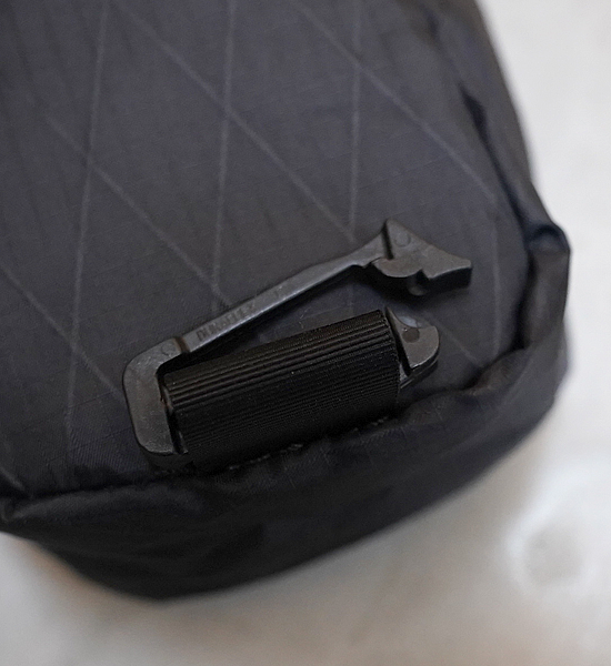 【ULA-Ultralight Adventure Equipment】ウルトラライトアドベンチャーイクイップメント Shoulder Strap Pocket "Black" ※ネコポス可