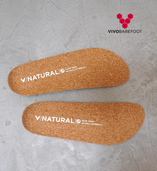 【VIVOBAREFOOT】ヴィヴォ ベアフット men's Everyday Insole "Cork" ※ネコポス可