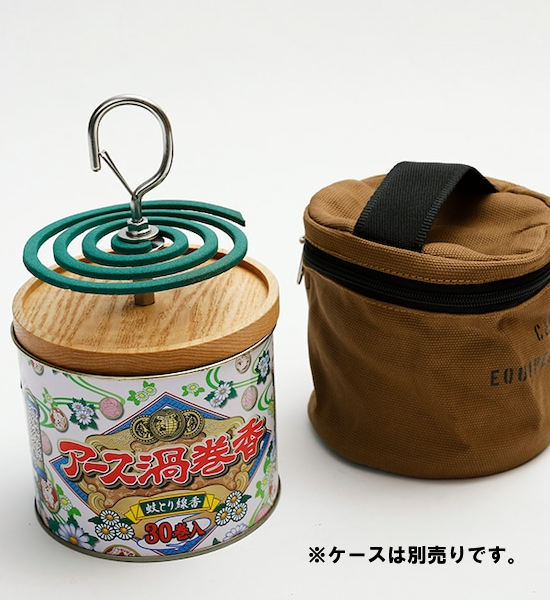 【Peregrine】ペレグリン Mosquito Coil Holder Carabiner Type "Natural" ※ネコポス可