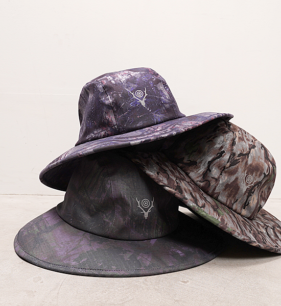 【South2 West8】サウスツーウエストエイト Wind Fit Hat-3Layer/S2W8 Camo "3Color"