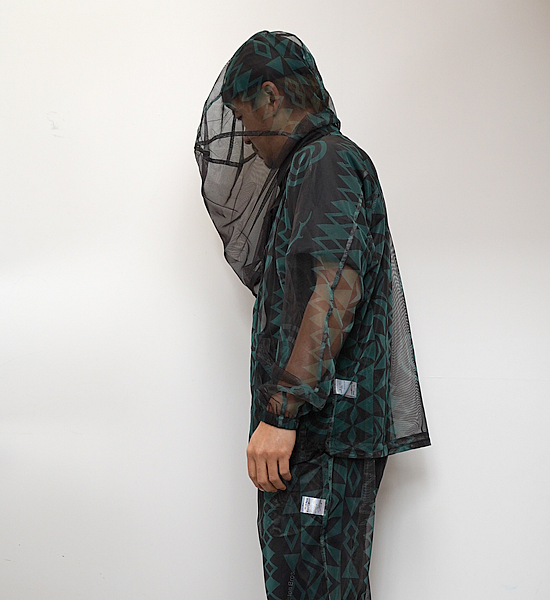 【South2 West8】サウスツーウエストエイト Bush Parka-Lightweight Mesh "Skull＆Target" ※ネコポス可