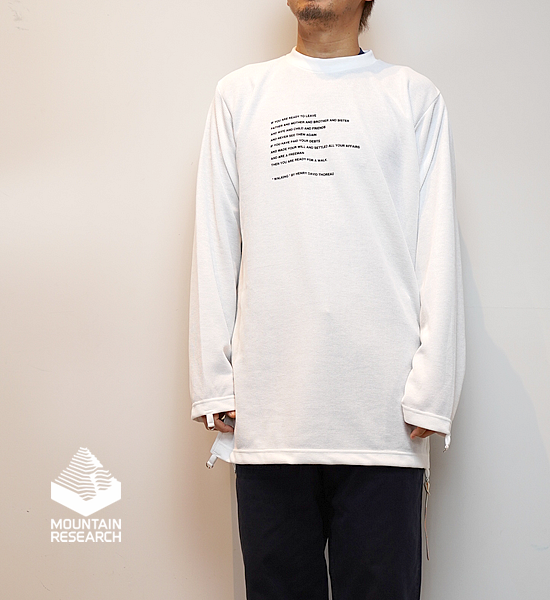 【Mountain Research】マウンテンリサーチ Q.D.Muslin "White"