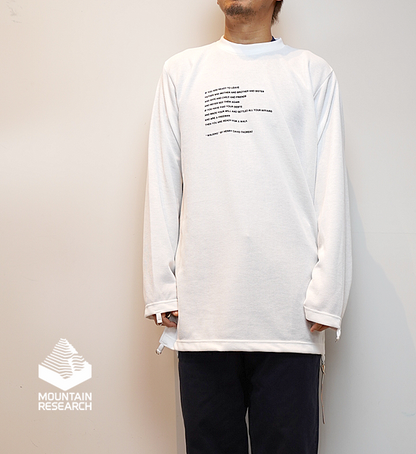 【Mountain Research】マウンテンリサーチ Q.D.Muslin "White"