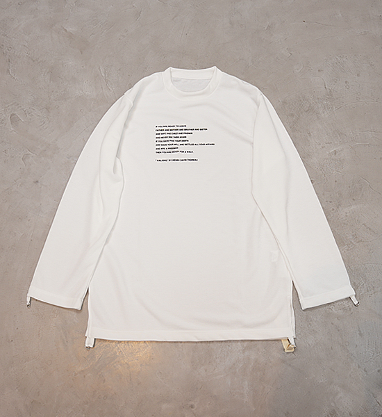 【Mountain Research】マウンテンリサーチ Q.D.Muslin "White"