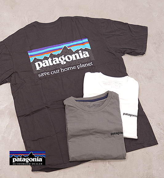 【patagonia】パタゴニア men's P-6 Mission Organic T-Shirt "5Color" ※ネコポス可