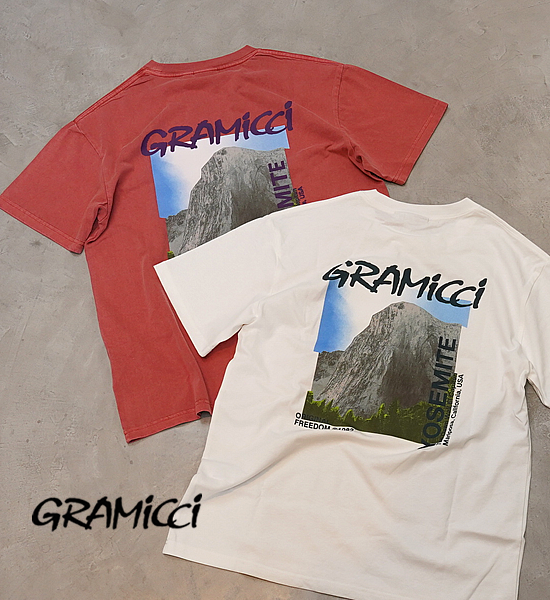 ★30%off【GRAMICCI】グラミチ Dawn Wall Tee ”2Color” ※ネコポス