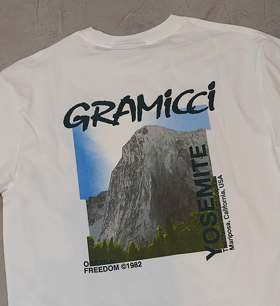 ★30%off【GRAMICCI】グラミチ Dawn Wall Tee ”2Color” ※ネコポス