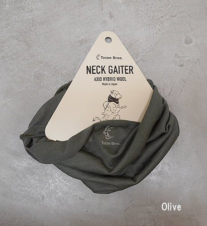 【Teton Bros】ティートンブロス Axio Neck Gaiter "5Color" ※ネコポス可