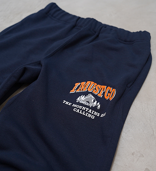 ▽Return to the mountains【BRING×Yosemite】ブリング×ヨセミテ unisex I MUST GO DRYCOTTONY Sweat Pants "2Color"