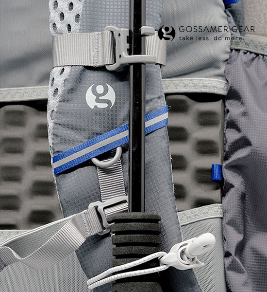 【Gossamer Gear】ゴッサマーギア Handsfree Umbrella Clamp "Gray" ※ネコポス可