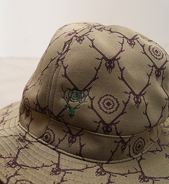 【South2 West8】サウスツーウエストエイト Crusher Hat-3 Poly Jq. "2Color"