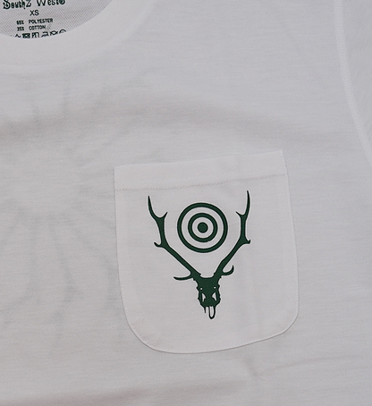 【South2 West8】サウスツーウエストエイト S/S Round Pocket Tee-Circle Horn "2Color" ※ネコポス可