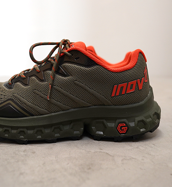 ★30%off 【inov-8】イノヴェイト men's Rocfly G 350 "Olive×Orange"