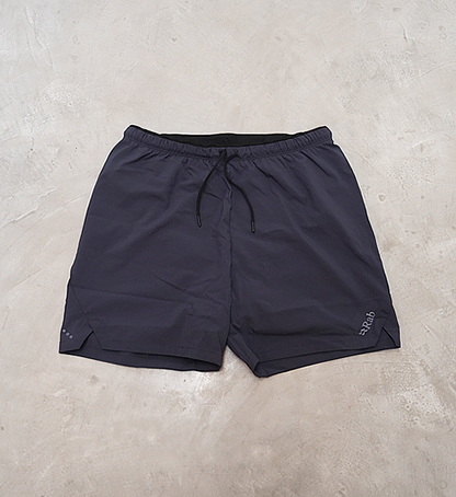 【Rab】ラブ men's Talus Active Shorts "Ebony" ※ネコポス可