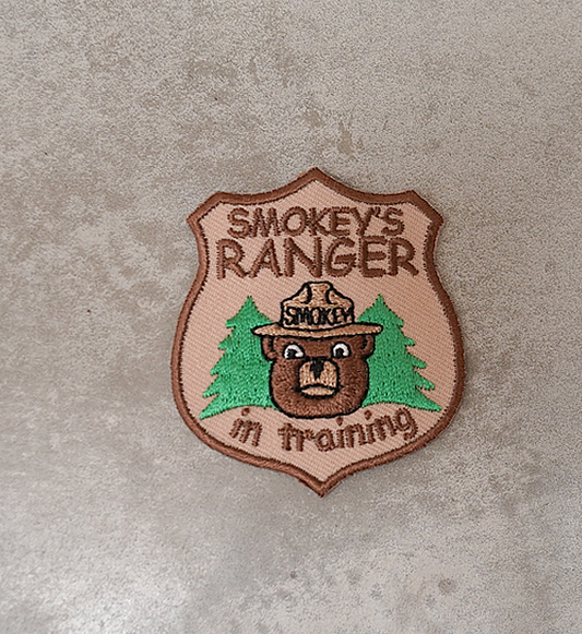 【The Printed Image】プリンテッドイメージ Smokey Ranger In Training Patch ※ネコポス可