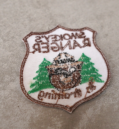 【The Printed Image】プリンテッドイメージ Smokey Ranger In Training Patch ※ネコポス可