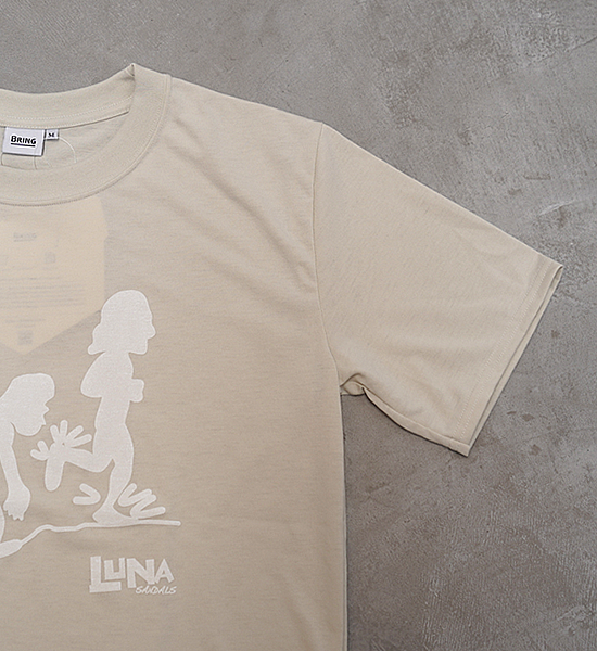 【LUNA SANDALS】ルナサンダル Luna Evolution Bring Tee "2Color" ※ネコポス可