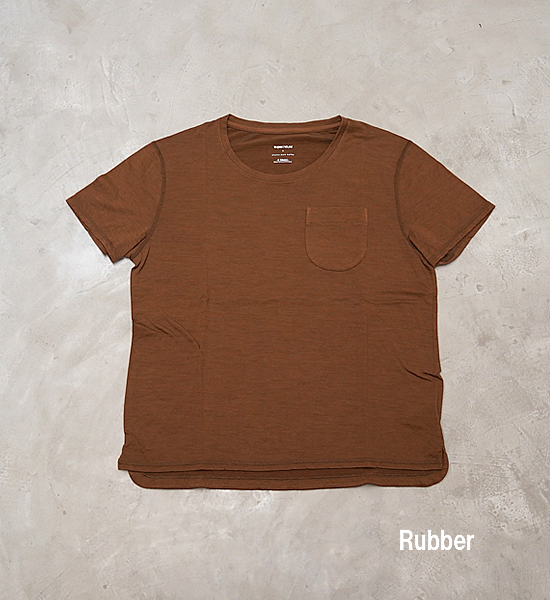 【atelier Blue bottle】アトリエブルーボトル Garment Dye Wool-T "3Color" ※ネコポス可