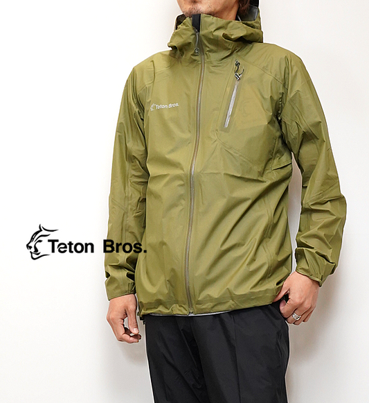 【Teton Bros】ティートンブロス unisex Feather Rain Full Zip Jacket "2Color"