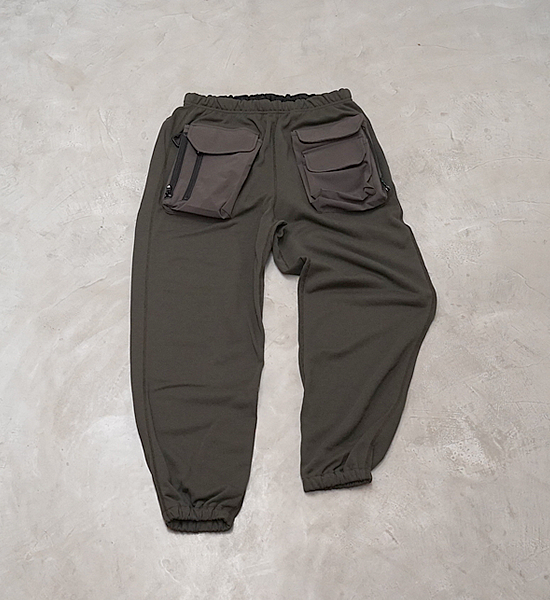 【South2 West8】サウスツーウエストエイト Tenkara Trout Sweat Pant-Poly Jersey "Charcoal"