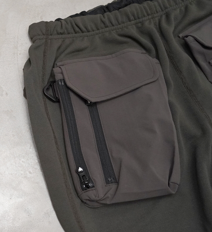 【South2 West8】サウスツーウエストエイト Tenkara Trout Sweat Pant-Poly Jersey "Charcoal"