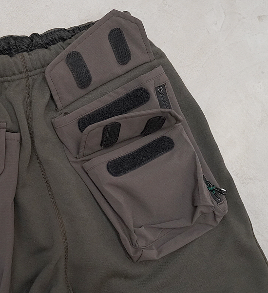 【South2 West8】サウスツーウエストエイト Tenkara Trout Sweat Pant-Poly Jersey "Charcoal"