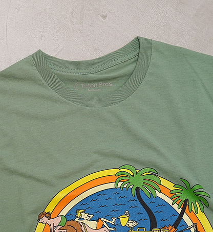 【Teton Bros】ティートンブロス men's TB Surfari Tee "3Color" ※ネコポス可