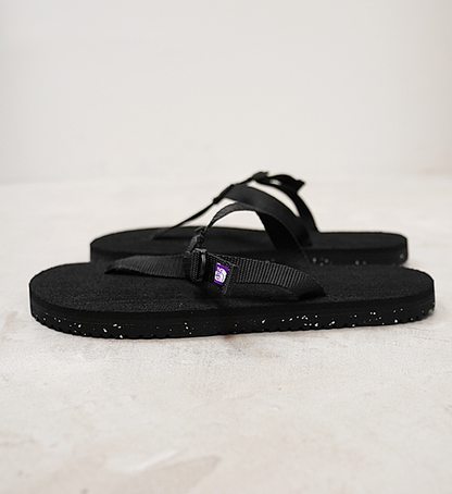 ★30%off【THE NORTH FACE PURPLE LABEL】ノースフェイスパープルレーベル Field Webbing Sandal "Black"