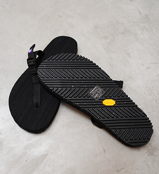 ★30%off【THE NORTH FACE PURPLE LABEL】ノースフェイスパープルレーベル Field Webbing Sandal "Black"