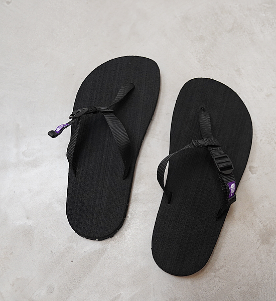 ★30%off【THE NORTH FACE PURPLE LABEL】ノースフェイスパープルレーベル Field Webbing Sandal "Black"