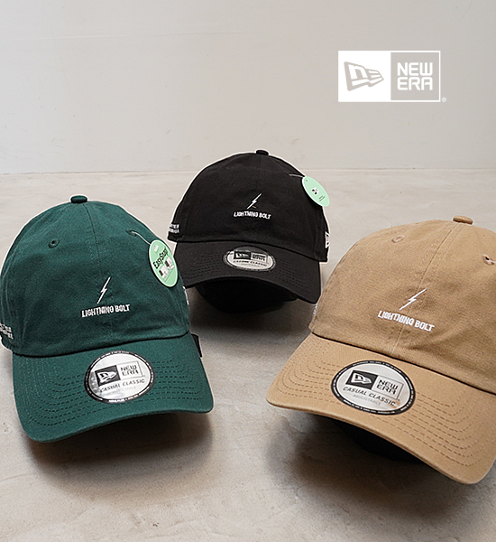 【NEW ERA】ニューエラ Casual Classic Lightning Bolt ”3Color”