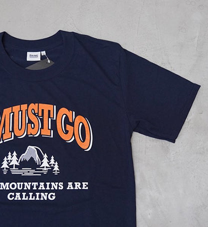 ▽Return to the mountains【BRING×Yosemite】ブリング×ヨセミテ unisex I MUST GO T-Shirt "4Color" ※ネコポス可