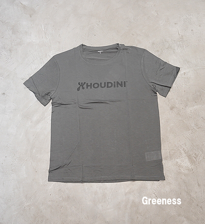 【HOUDINI】フーディニ men's Tree Tee Drawing Logo "3Color" ※ネコポス可