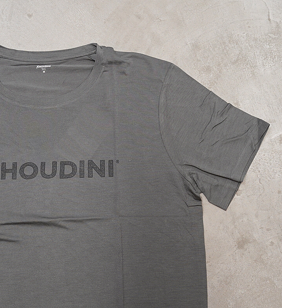 【HOUDINI】フーディニ men's Tree Tee Drawing Logo "3Color" ※ネコポス可