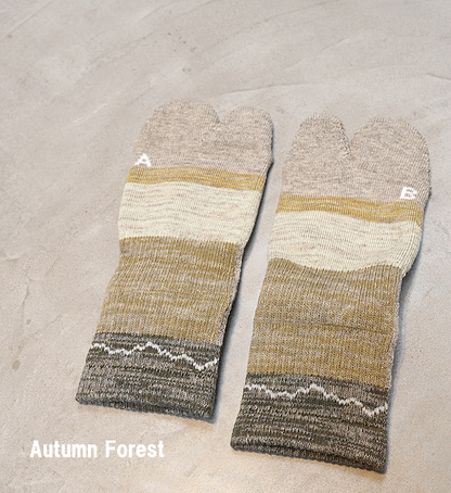 【atelier Blue bottle】アトリエブルーボトル Hiker's Socks-Short02 "4Color" ※ネコポス可